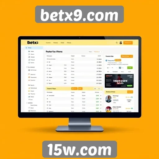 Análise da interface do site betx9.com